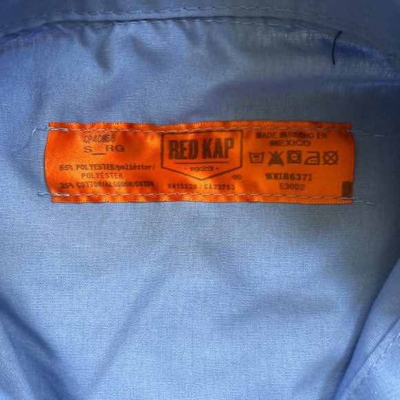 Red Kap Short Sleeve Jumpsuit - Picture 3 of 3